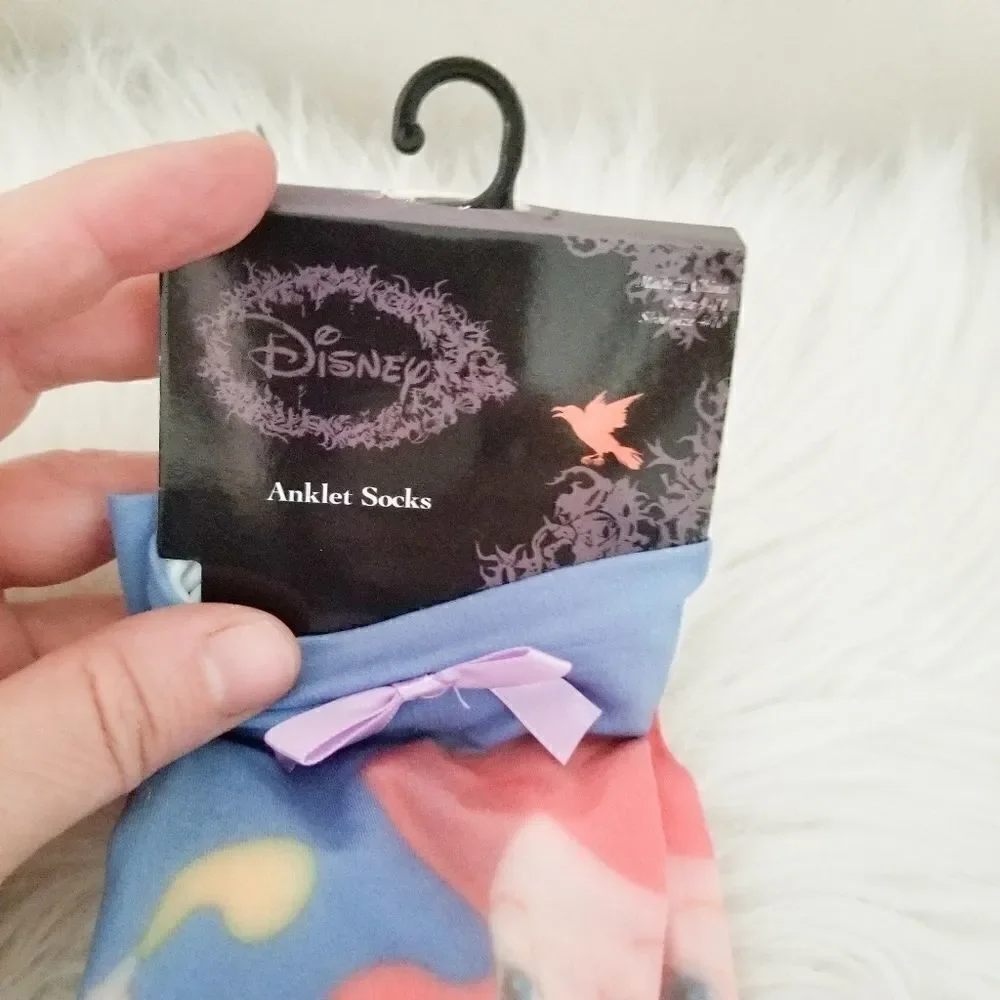Disney  socks little mermaid Ariel socks NWT